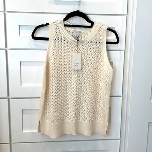 Brand new with tags Sleeveless Sweater- Size Med